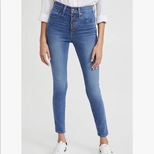 Madewell Women’s 10” High Rise Skinny Jeans - 29 Waist New With Tags